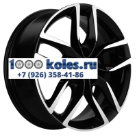 Khomen Wheels 6,5x17/5x114,3 ET45 D54,1 KHW1708 (Geely Coolray) Black-FP