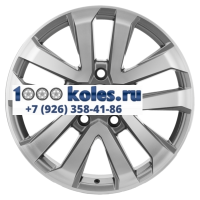 Khomen Wheels 8,5x20/5x150 ET58 D110,1 KHW2003 (LX570/LC100/LC200) Gray-FP