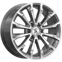 КиК КР006 (Chevrolet Tahoe IV) 8,5x20 6/139,7 ET27 D77,9 Diamond Gloss Graphite (Арт.79994)