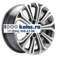 Khomen Wheels 6,5x16/5x114,3 ET43 D67,1 KHW1610 (Huyndai/Kia) Gray-FP