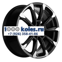 Khomen Wheels 7,5x18/5x108 ET47 D60,1 KHW1808 (Chery Tiggo 8/8 Pro) Black-FP