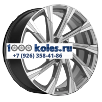 Khomen Wheels 7,5x19/5x112 ET43 D57,1 KHW1901 (Kodiaq/Tiguan) Brilliant Silver-FP