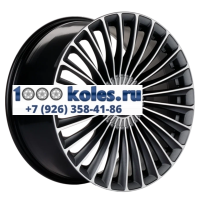 Khomen Wheels 8,5x20/5x112 ET38 D66,6 KHW2008 (Mercedes Front) Gray-FP Matt