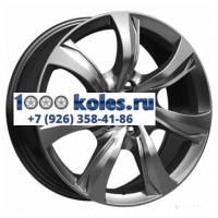 K&K 7x17/5x114,3 ET40 D66,1 Либерти (КС654) Дарк платинум