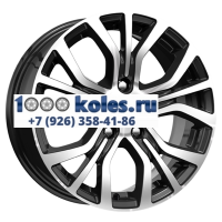 K&K 6,5x16/5x114,3 ET45 D67,1 КС736 Алмаз черный