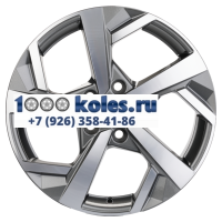 Khomen Wheels 7x17/5x114,3 ET40 D66,1 KHW1712 (Qashqai) Gray-FP