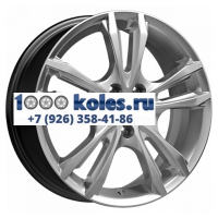 K&K 6x16/4x100 ET45 D67,1 Samara (КС866) Сильвер SK