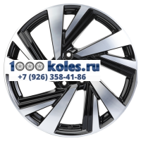 Khomen Wheels 7,5x18/5x114,3 ET45 D66,1 KHW1801 (Teana/X-trail) Black-FP