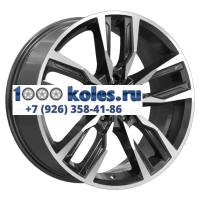 K&K 8x18/5x112 ET25 D66,6 Борэй (КС901) Алмаз черный