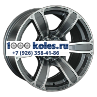 LS 8x17/6x139,7 ET10 D107,1 766 GMF (конус, Колпак+лого)