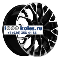 Khomen Wheels 7x17/5x114,3 ET47 D66,1 KHW1718 (Nissan Juke F15 [14..20]) Black-FP