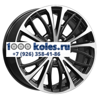 K&K 7,5x17/5x114,3 ET46 D67,1 КС873 Алмаз черный
