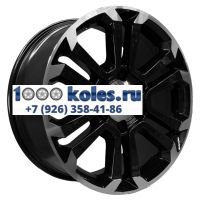 Khomen Wheels 7,5x18/6x139,7 ET38 D100,1 KHW1817 (Haval H5/Great Wall Hover H3/H5) Black-FP