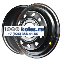 Off-Road Wheels 8x16/5x165,1 ET-24 D125 Ленд Ровер Черный