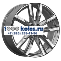 Premium Series 8x20/5x112 ET28 D66,6 КР014 (Audi Q7) Diamond Gloss Graphite (79383)