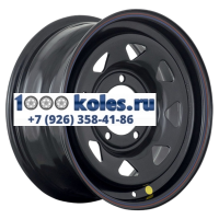 Off-Road Wheels 8x16/5x139,7 ET20 D110 УАЗ (треуг. мелкий) Черный (с увелич. полкой)