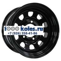 ZEPP 4х4 9x17/5x165,1 ET0 D121 Dodge Ram 2500/3500, Hummer H1/H2 Semicircle Gloss Black (LTM)