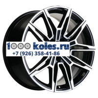 Khomen Wheels 8,5x19/5x112 ET40 D57,1 KHW1904 (Karoq/Octavia) Black-FP