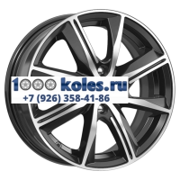 K&K 7x16/5x110 ET38 D67,1 Арнар (КС904) Алмаз черный