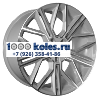 Khomen Wheels 9,5x21/5x120 ET45,5 D62,5 KHW2101 (Li 7/9) F-Silver-FP