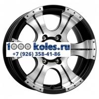 K&K 7x15/5x139,7 ET20 D110,1 Байконур (КС473) Алмаз черный