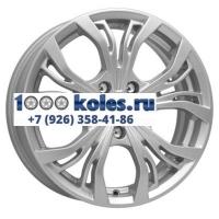 K&K 6x15/5x100 ET45 D67,1 Аламида (КС701) Блэк платинум