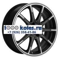 Khomen Wheels 6,5x17/4x100 ET44 D54,1 KHW1707 (KIA Rio I/II Solaris I/II) Black matt-FP