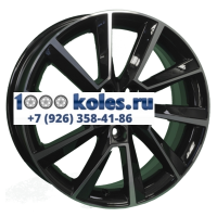 Khomen Wheels 6x16/5x100 ET38 D57,1 KHW1604 (Kamiq/Rapid/Scala) Black-FP