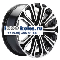 Khomen Wheels 6,5x16/5x108 ET50 D63,3 KHW1610 (Focus) Black-FP