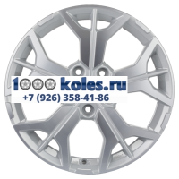Khomen Wheels 7x17/5x114,3 ET45 D60,1 KHW1715 (Changan/Geely/Lexus/Toyota) F-Silver-FP