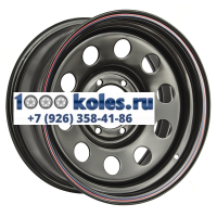 Off-Road Wheels 8x16/6x114,3 ET-10 D66 Ниссан Навара D40 2.5TD Черный