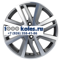 Khomen Wheels 6x16/4x100 ET48 D54,1 KHW1609 (Rio I/Solaris I) Gray-FP
