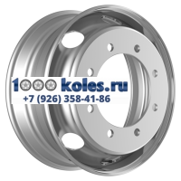 Kronprinz/Accuride 6,75x19,5/8x275 ET134 D221 M22 Silver (RZB36562OE) (12 мм) Компас 12 2 500 кг внутр.