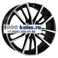 Khomen Wheels 7x18/5x114,3 ET45 D66,1 KHW1812 (Teana/X-trail/Juke) Black-FP