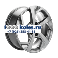 Khomen Wheels 7x17/5x112 ET43 D57,1 KHW1712 (Karoq/Octavia/Passat/Tiguan) Gray (сфера)
