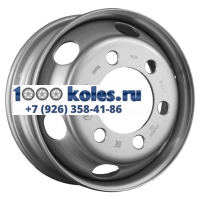 SRW 6x17,5/6x222,25 ET135 D164 Silver (3176052) (11 мм) Китай 2 500 кг футорка с вент.
