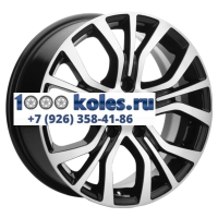 Khomen Wheels 6,5x16/5x114,3 ET38 D60,1 KHW1608 (Alphard) Black-FP