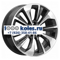 K&K 7x17/5x108 ET40 D65,1 Авиор (КС936) Алмаз черный