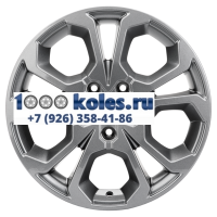Khomen Wheels 6,5x17/5x114,3 ET50 D66,1 KHW1711 (Arkana/Kaptur) Gray