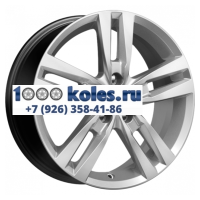 K&K 6,5x16/5x100 ET38 D67,1 Rassvet (КС868) Сильвер