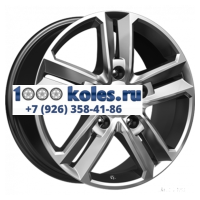 K&K 8x18/5x127 ET45 D71,6 Backfire (КС763) Дарк платинум