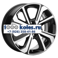 Khomen Wheels 6x15/4x100 ET40 D60,1 KHW1501 (Logan/Sandero/Xray) Black-FP