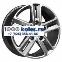 K&K 8x18/5x114,3 ET50 D67,1 Backfire (КС763M) Дарк платинум