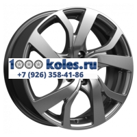 K&K 6x15/5x114,3 ET45 D66,1 Палермо (КС668) Дарк платинум