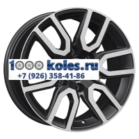 Khomen Wheels 8x17/6x139,7 ET38 D67,1 KHW1723 (Pajero Sport) Black-FP