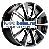 Khomen Wheels 7x18/5x114,3 ET40 D66,1 KHW1802 (Qashqai) Black-FP