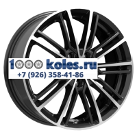 K&K 7x17/4x100 ET45 D67,1 Эрфурт (КС903) Алмаз черный