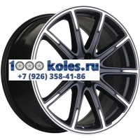 Khomen Wheels 8,5x19/5x112 ET38 D66,6 KHW1903 (Mercedes) Black-FP matt