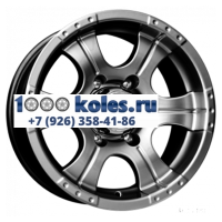 K&K 8x16/5x139,7 ET-15 D110,1 Байконур Джип-рейд (КС465М) Дарк платинум