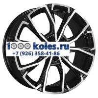 Khomen Wheels 7,5x19/5x112 ET43 D57,1 KHW1907 (Kodiaq/Tiguan) Black-FP